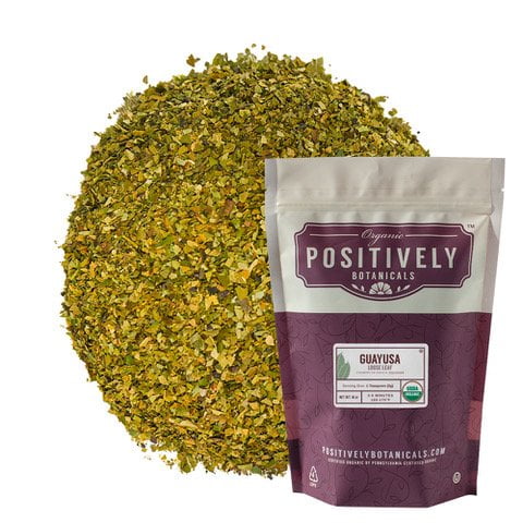 Positively Botanicals  Organic Guayusa - Loose Leaf Botanical, 1 lb bag