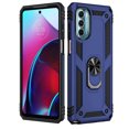 thumbnail image 1 of [PST] Motorola Moto G 5G 2022 Étui avec Support Rotatif, Étui Hybride Robuste Absorbant les Chocs, 1 of 5