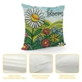 thumbnail image 4 of Creowell  Spring Pillow Cover  Daisy Bloom Decorations Seasonal Farmhouse Summer Pillow Case Decor for Sofa Couch, 4 of 5