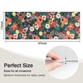 thumbnail image 5 of Pioneer Flower Floral Print Pattern Kitchen Rug Mat,Kitchen Runner Rugs Non Skid Washable,Decorative Kitchen Floor Mats for Kitchen,Sink,Laundry,17"X47", 5 of 5