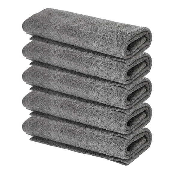 Ikeay Glass Cloth, 5Pcs Thickened Powerful Cleaning Cloth Microfiber Streak Cleaning Cloth Microfiber Cleaning Rags Lint Cleaning Cloths for Windows(11.8In*11.8In), Rag