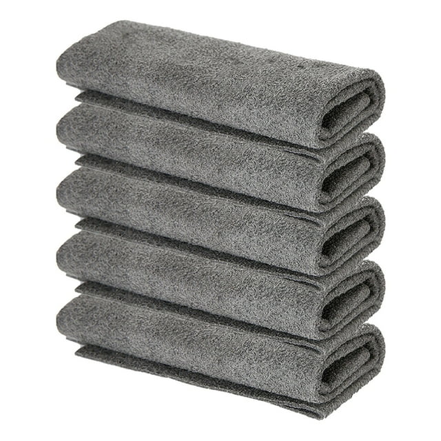 5Pcs Thickened Powerful Cleaning Cloth Microfiber Streak Cleaning Cloth Microfiber Cleaning Rags Lint Cleaning Cloths For (11.8in*11.8in)