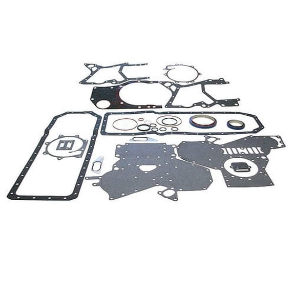 Conversion Gasket Set with Crankshaft Seals fits International 1066 1086 1466 1486 1566 1586 3388 3588 5088 5488 674399C96 674399C95 fits Case IH