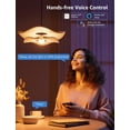 thumbnail image 3 of Lepro Ampoules Intelligentes AI - Reconnaissance de l'Humeur AI, Synchronisation Musicale, Milliers de Scènes Dynamiques, Ampoules RVB à Changement de Couleur Wi-Fi et Bluetooth, Commande Vocale Intégrée via l'App Lepro, 3 of 9