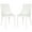 White, variant on Safavieh Summerset 19''H Modern Upholstered Side Chair, Set of 2