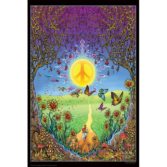 Back to the Garden of Peace Mike Dubois Poster 24x36