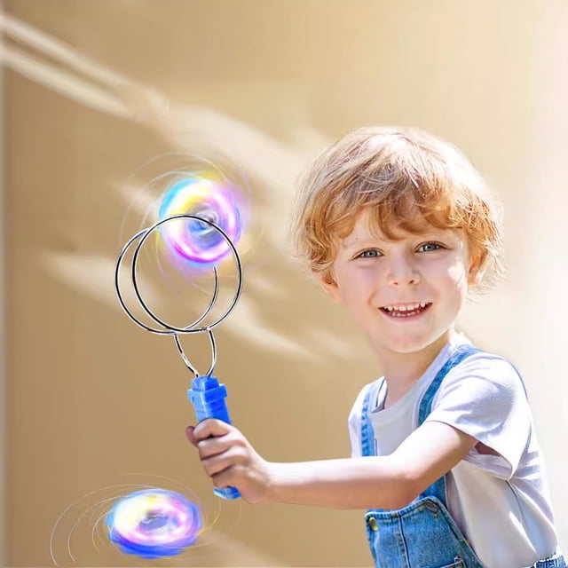 Luminous Yo-Yo Ball, Magnetic Flying Yo-Yo, Hand Magnetic Toy, Glow Yo-Yo, Colorful Top Toy, Light Up Yo-Yo, Kids Yo-Yo Toy, LED Yo-Yo, Magnetic Track Toy, Flash Yo-Yo