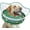 Green, variant on Inflatable Dog Cone Collar to Prevent Licking, Soft Recovery Donut Collar for Dogs, Adjustable Post-Surgery Alternative for Dogs
