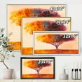 thumbnail image 4 of Designart 'Impressionist Landscape Colorful Abstract Tree' Modern Framed Canvas Wall Art Print, 4 of 5