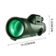 thumbnail image 3 of Telescopio monocular 80x100 con trípode para teléfono para adultos, alta potencia, HD, impermeable, portátil, ligero, monocular. Un helicóptero., 3 of 9