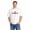 White-84, variant on Men's Cotton T-Shirt, Wake Up Rabbit Shadow Dark Graphic Crew Neck Short Sleeve Tee for Casual Wear