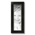thumbnail image 2 of ArtToFrames 5" x 16" Honors Black with Silver Picture Frame, 5x16 inch Black Wood Poster Frame (WOM-5157),  Pack, 2 of 7