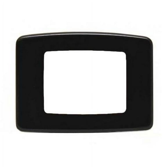 Legend Boat Blank Radio Panel | 9 7/8 x 7 3/8 Inch Black Plastic