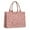 Pink Butterfly Pattern, variant on Large Capacity Tote Bag,Purple Butterfly Leopard Pattern Handbag Fashion Luxury Tote Bag,15.7"x13"x 5.1" Inches,Laptop Compatible
