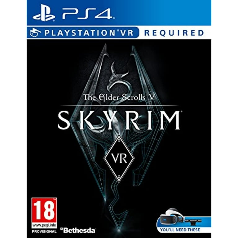Skyrim VR - PS4 Game Disc - Walmart.com