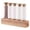 5 Hole, variant on CUTICATE Coffee Bean Cellars Coffee Bean Dispenser with Wooden Stand Coffee Beans Storage Containers for Coffee Shop Pantry Countertop 3 Hole