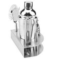 thumbnail image 2 of Juego de coctelera de 12 piezas yeacher con soporte de Acero inoxidable 25.4 oz, 2 of 8