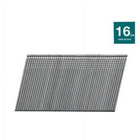 Paslode Angled Finish Nail,16ga,1-1/4 In,PK2000 650230