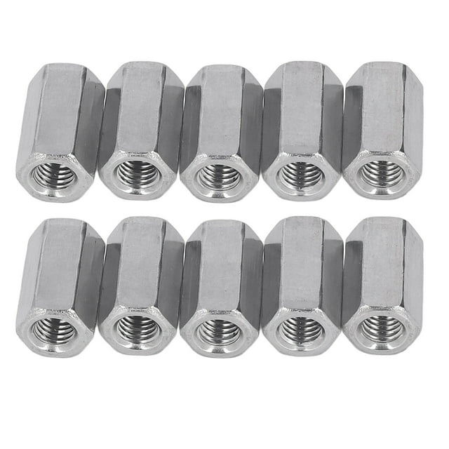 Écrous de Connexion, Écrou de Couplage Connexion Ferme 10 Pcs Usage Intensif pour la Maison