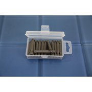TEMO 25 pc Pozi PZ3 Impact Ready 2 Inch (50 mm) Length Screwdriver Insert Bit Hex Shank with Quick Release Slot