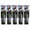 1 Jet Black, variant on Sensationnel X-Pression Pre-Stretched Braid 3X RUWA 24" (5-Pack, 4 Medium Brown)