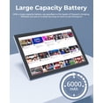 thumbnail image 4 of Tablet 10 Inch Android 15 Tablets, 8GB RAM 32GB ROM 1024GB Expand Quad-Core Processor Tableta Computer, 2MP+8MP Camera WiFi BT 10.1 in HD Display Tab, 6000mAh Long Battery Life Tablet PC, Blue, 4 of 7