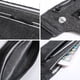 thumbnail image 5 of Riñonera para deportes al aire libre, cinturón ligero ajustado al cuerpo, bolsa impermeable para teléfono móvil, bolsa para correr neutra, color negro, 5 of 6