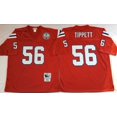 thumbnail image 1 of Mens New England Patriots Tippett #56 Vintage Football Jersey Red, 1 of 1