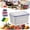L-Blue, variant on  4 in 1 Food Storage Container Fruit Storage Containers Produce Storage  with Lid and Strainer For Vegetable and Berry, Kitchen Organizer