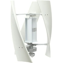 Wind Turbine Generator Kit, 500W 24V Vertical Axis Wind Turbine Generator with Controller & Wind-Assisted Wheel,3 Blades Wind Power Generator Permanent Magnet Generator for Boats, Gazebos, Home, RV