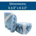 thumbnail image 4 of McKesson Foam Heel Protection Pads, Cushioning, Blue, One Size, 1 Ct, 4 of 5