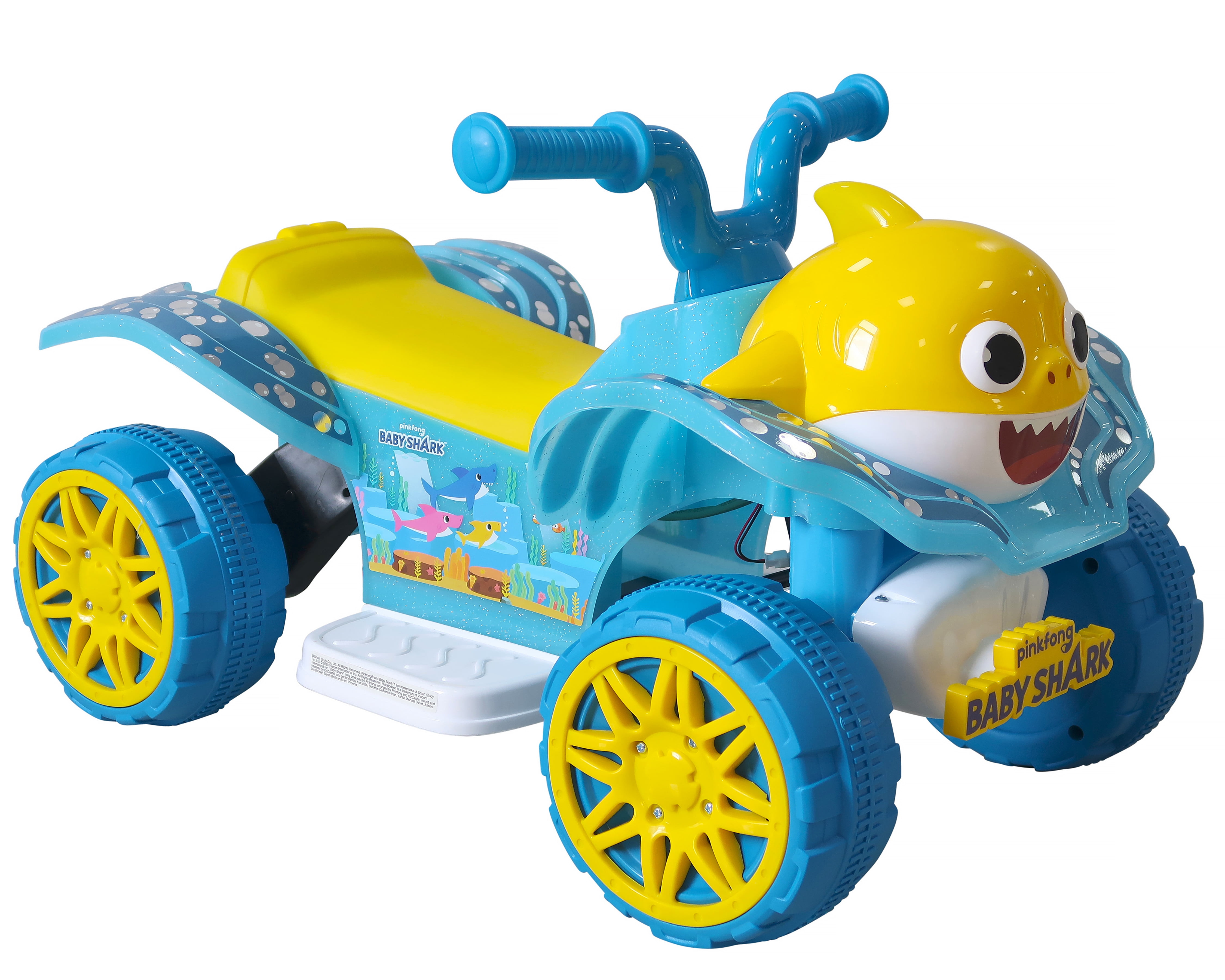 shark riding toy