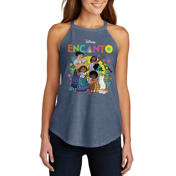 Disney's Encanto - Encanto Character Group - Juniors High Neck Tank Top
