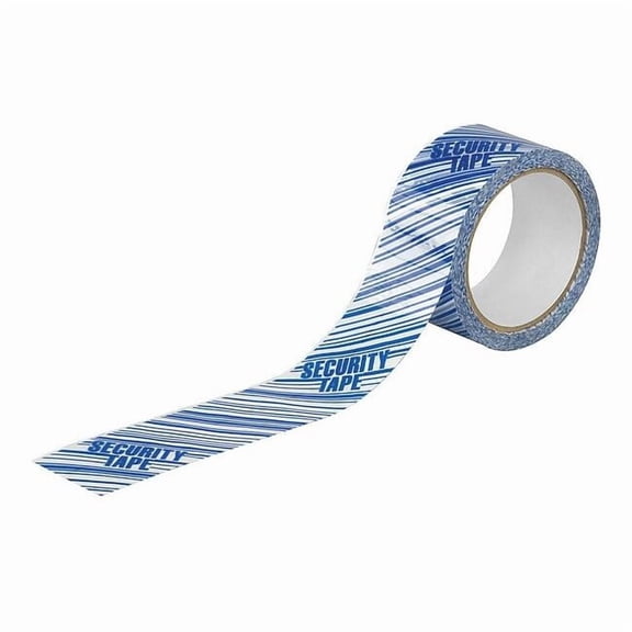 Tapecase Carton Tape,White/Blue,2In x 55Yd 15C745