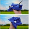 thumbnail image 3 of Unique Bargains 1 Pc Quick-drying Golf Towel 15.75"x15.75" Blue, 3 of 6