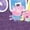 HEATHER PURPLE, variant on Peppa Pig - Friendship - Toddler Girls Fitted Short Sleeve T-Shirt