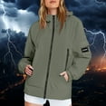 thumbnail image 2 of Women's Trendy Casual Jacket Soft Comfortable Outerwear with Classic Design for Daily Use, 2 of 9