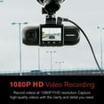 thumbnail image 3 of YADA 1080P Dual Camera Dashcam, 120 Degree Wide Angle Lens, 1.5" LCD Screen, G-Sensor Technology with Park and Record Mode, 3 of 12