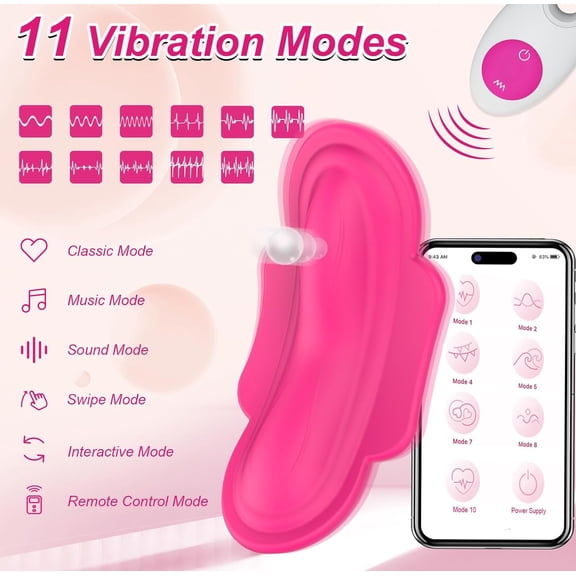 Vibrating Panty Silicone APP Vibrator