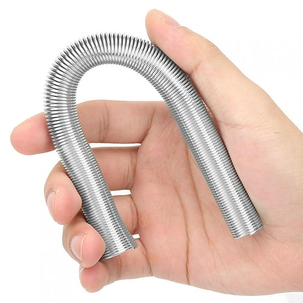 Tubo De Resorte De Flexión Tubo De Resorte De Flexión Duradero Doblador De Tubos De Resorte Amplia Aplicación Accesorios De Tubería Herramientas De Mejora Del Hogar Taller De OTVIAP Bending Spring Tube