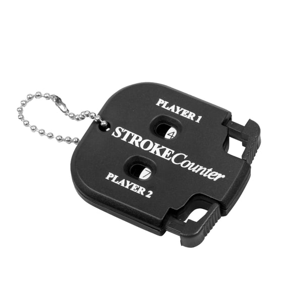 2In Golf Score Counter, 1 Pc 2 Player Stroke Counter Golf Score Indicator 2 Digits Mini Square Golf Score Counters H andy Scorer Golf Count Shot Stroke Putt Score Counter for Golf Scoring Keeper