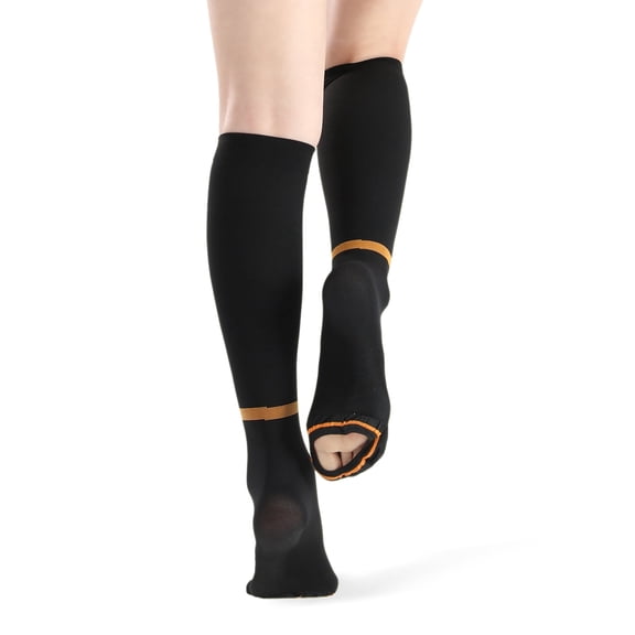 MATAYO Ted Hose Compression Stockings For Women & Men,15-20 mmHg Knee High Compression Socks,T.E.D.Anti Embolism Medical Stockings With Inspect Toe Hole For Post Surgery
