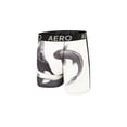 thumbnail image 5 of Aeropostale Mens Boxer Briefs 4 Pack Poly Spandex Performance Boxer Briefs Underwear(Multicolored/White-Black/Black/Grey, Large), 5 of 5