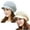 Grey & Beige, variant on 2Pack Winter Beanie Hat Warm Knitted Slouchy Wool Hats Cap with Visor