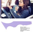 thumbnail image 4 of Eyeliner Stencil Applicator, Reusable Silicone Aid Purple Soft Eyeliner Shield  For Makeup, 4 of 8