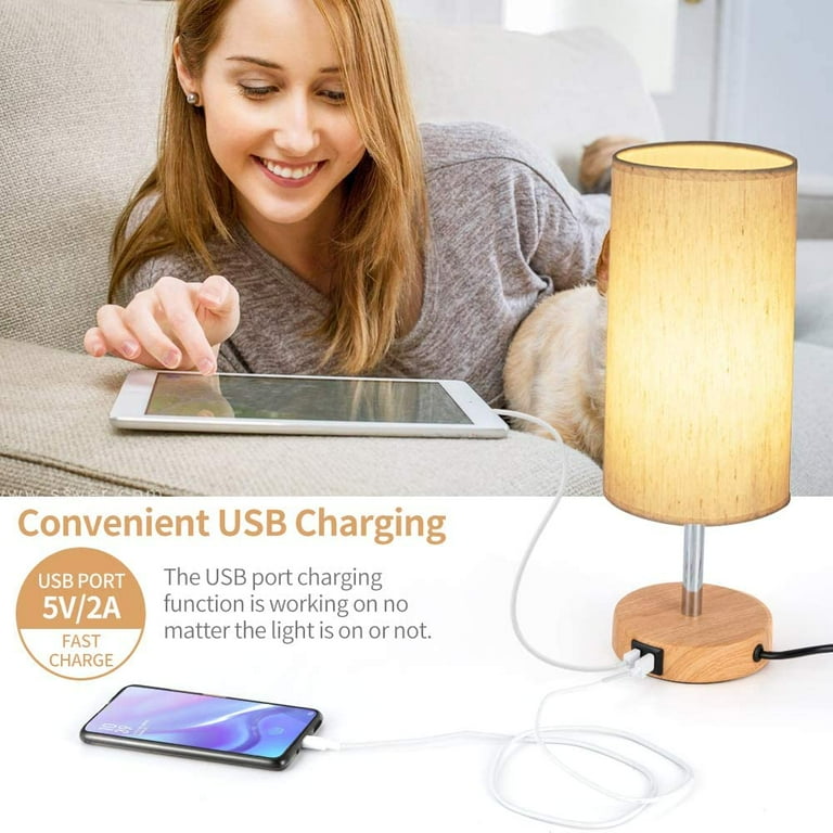 Bedside lamps on sale with usb ports