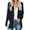 Black, variant on luvamia Women's Casual Long Sleeve Blazer Lapel Button Slim Work Office Jacket, Size S-2XL
