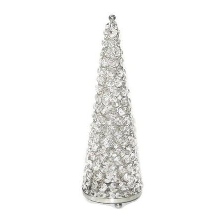 - Elegance Heim Concept Large Sparkle Beaded Crystal Tree T-Light Holder, H: 13.5