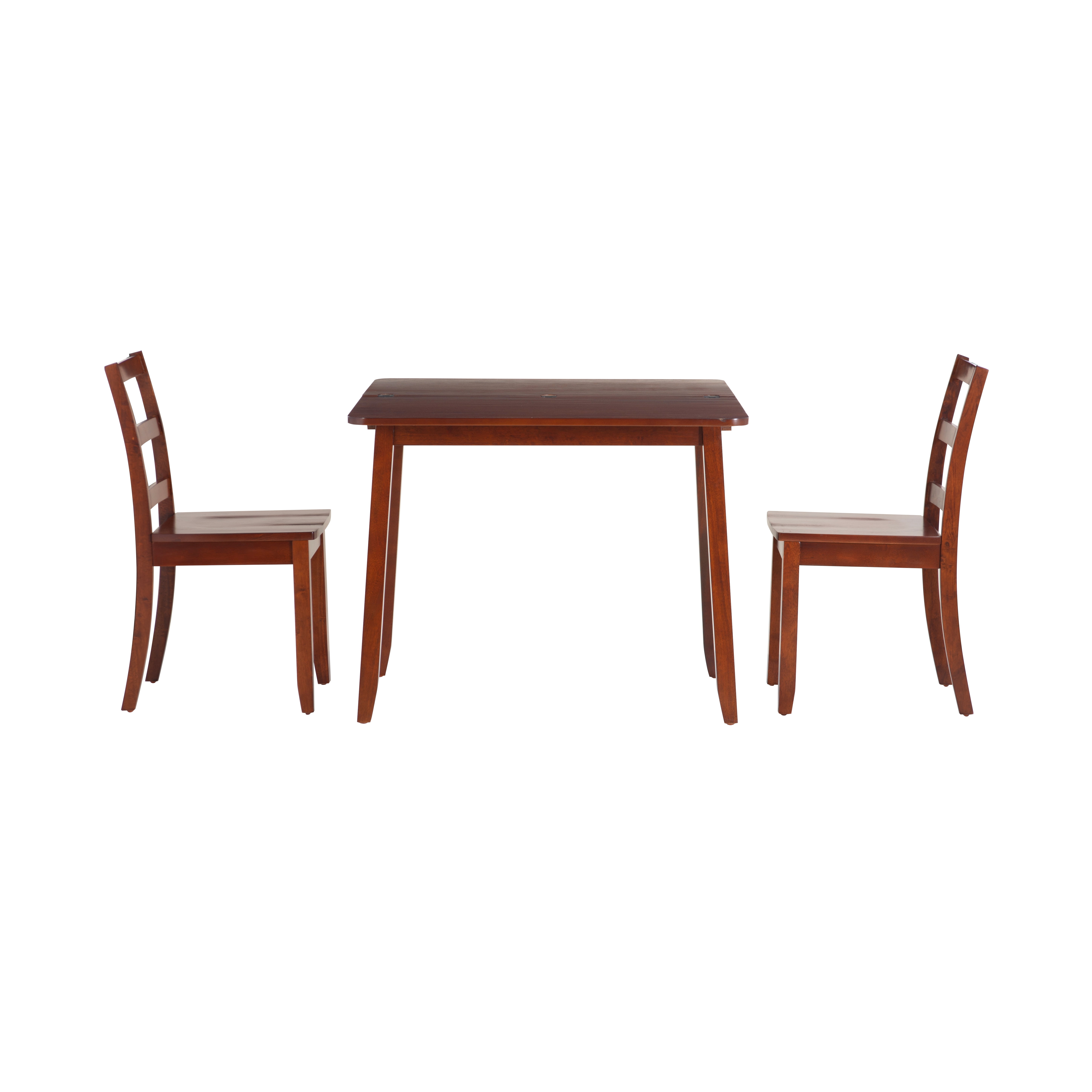 Linon Dawes 3-Piece Folding Dining Set, Espresso