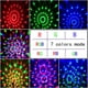 thumbnail image 4 of Luces de fiesta activadas por sonido con control remoto para DJ, lámpara estroboscópica de bola de discoteca con 7 modos de iluminación de escenario para fiestas de baile en casa, cumpleaños, karaoke., 4 of 5